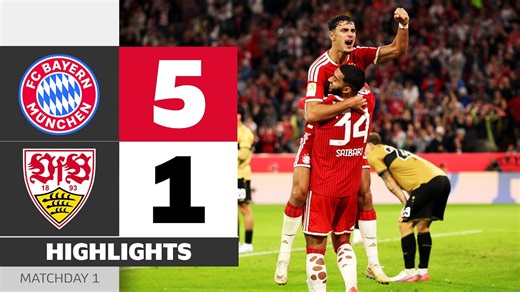 Amazing Start! | FC BAYERN - VFB STUTTGART | Highlights | Matchday 1 – Bundesliga 2026/27