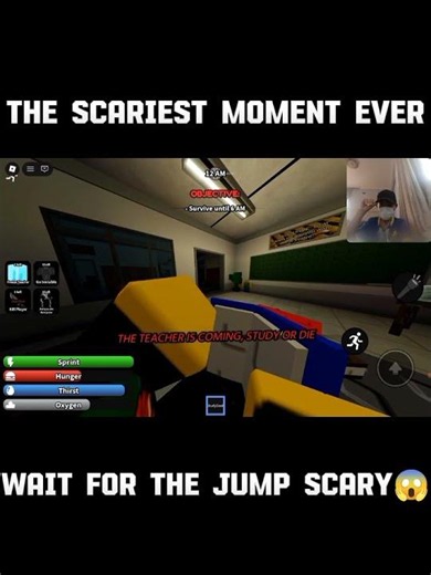 THE SCARIEST MOMENT EVER😱!!! #krzy #roblox #mersiplays #memes #funny #gaming