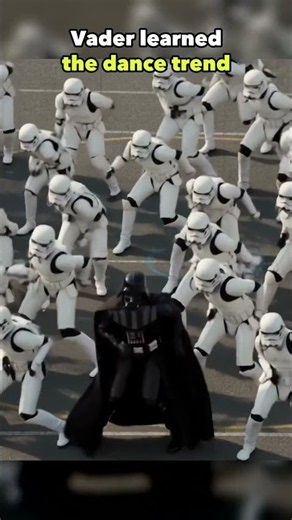 Darth Vader Learned the Dance Trend 🕺 #shorts