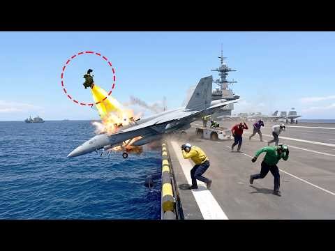 FATAL MISTAKE: When a Pilot Lands Fatally Wrong on an Aircraft Carrier