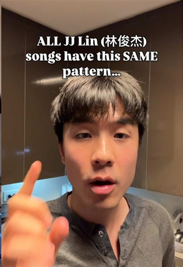 JJ Lin songs pattern — Name the shared musical pattern