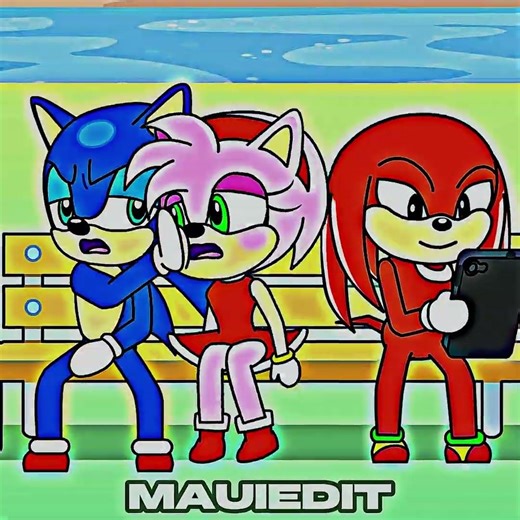 Amy Surprised Sonic 😘💥 #sonic #edit #4k