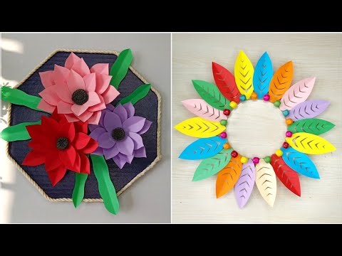 3 types of Easy Wall Hanging || Easy School Craft || Hand made