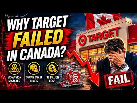 Why Target Failed in Canada | $2 Billion Retail Disaster Explained