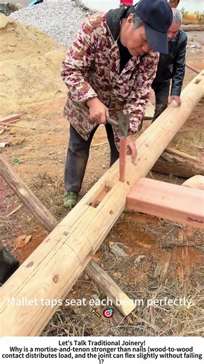 Timber Framing with Mortise & Tenon – Joining Beams the Old Way 🔧
