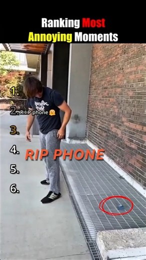 Ranking most annoying moments#rankingvideos #shorts #usa #usashorts