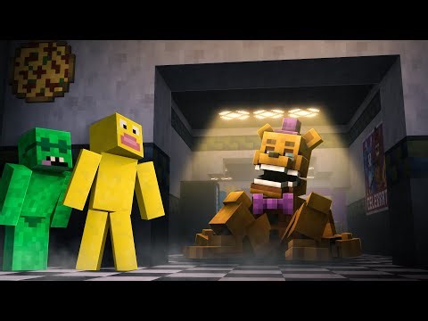 We Played a FNAF MOD in Minecraft