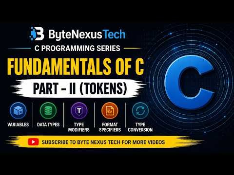 Fundamentals of C Part 2 | Episode 3
