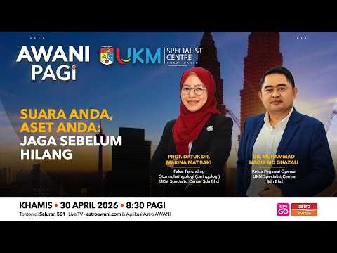 [LANGSUNG] #AWANIpagi | Suara Anda, Aset Anda: Jaga Sebelum Hilang | 30 April 2026