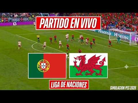 ✅️ Portugal vs Gales [EN VIVO] Juega CR7 - Nations League 2026