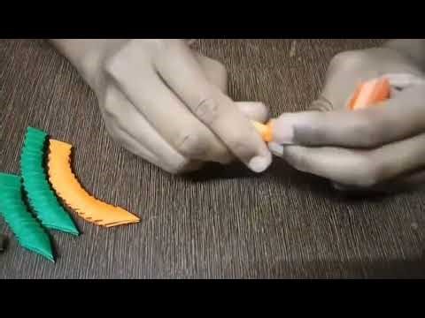 3d origami takes too much time... (Time lapse) Of pieces