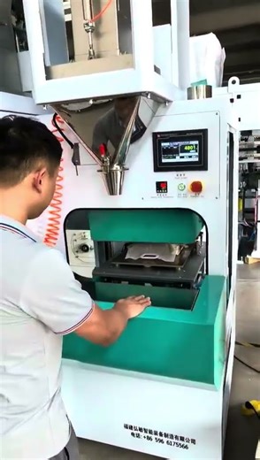 Double-sided, six-sided vacuum forming and packaging machine #rice #vacuum #machine#shorts