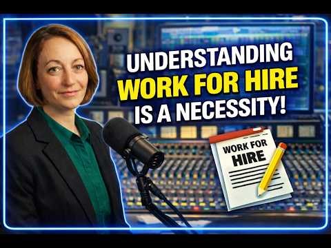 You could completely loose the rights if you don't get this right! Work For Hire is Fundamental!