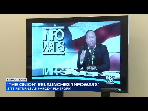 The Onion launches new bid to take over Alex Jones' Infowars and turn it into a parody platform