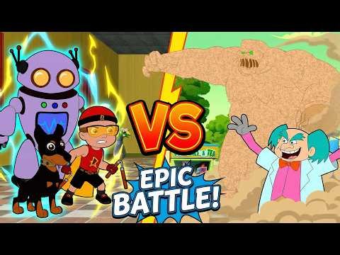 Mighty Raju - Epic Battle Begins! 😱⚔️ | Cartoon Superhero Battle | Kids Action Cartoon Fun