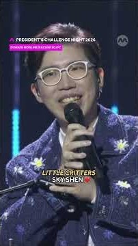 Little Critters is a beautiful piece by Sky Shen himself 🩵 #PresidentsChallengeNight2026