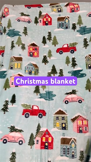 Kringle Express blanket from QVC