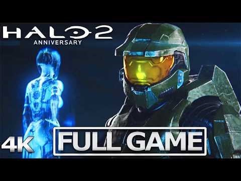 HALO 2 ANNIVERSARY Full Gameplay Walkthrough / No Commentary【FULL GAME】4K 60FPS Ultra HD