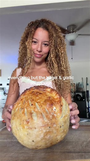 Everything But The Bagel & Garlic Sourdough Bread Recipe