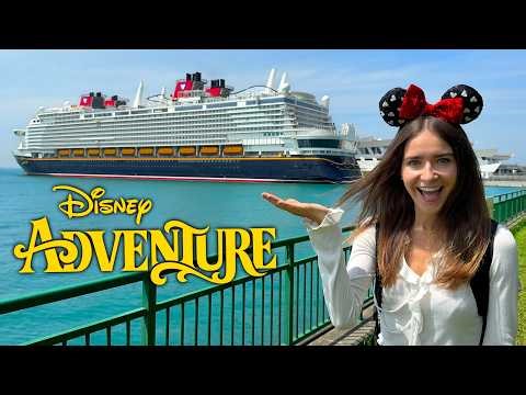 We Spent 3 Days on Disney Adventure - Disney's NEWEST and LARGEST Cruise Ship 🇸🇬