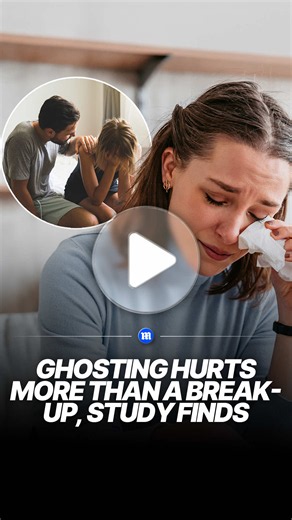 Ever had someone suddenly disappear from your life without a word? Ghosting is when someone abruptly cuts off contact without explaining why - and research suggests the uncertainty can make it especially painful. One study published in the Journal of Social and Personal Relationships found that 72% of participants said ghosting hurt more than an official breakup. Without an explanation or closure, people can be left questioning what happened, while research into social rejection suggests that be
