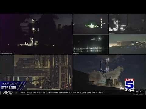 WATCH LIVE: SpaceX launches 14th Starship test flight in Cameron County