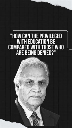 “How can the privileged with education be compared with those being denied?” | Sukhadeo Thorat