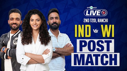 Cricbuzz Live: India fail to defend 250! Hope’s century powers West Indies to a record chase