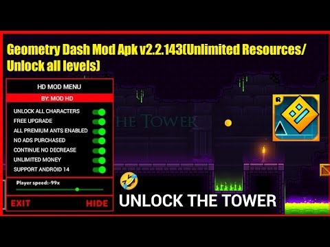 Geometry Dash Mod Apk Ios Pc Unlock All Download Mediafıre Unlimited Everything Latest Version
