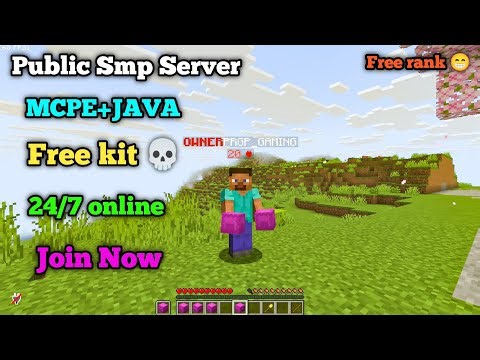 🌲 New Best Public Survival Smp Server For Minecraft 🌲| Java + Pe | 24/7 Online | Free To Join 😱 #2