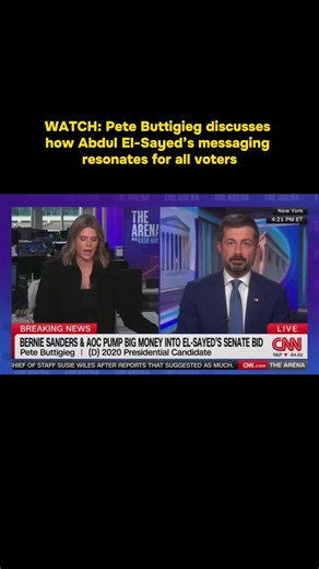 Pete Buttigieg: [Abdul El-Sayed’s] biggest two themes of the campaign are to make sure everybody gets health care and to get big money out of politics. That is a message that resonates with Black voters in Detroit. That is a message that resonates up in rural northern Michigan and everywhere in between. I think that's a message more broadly that ties into what most Americans want to see.