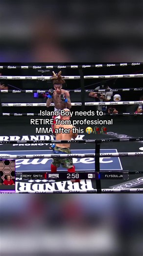 Island Boy gets KNOCKED OUT by person with Dwarfism on Adin Ross’s Brand Risk event #adinross #islandboys #brandrisk #boxing #fyp