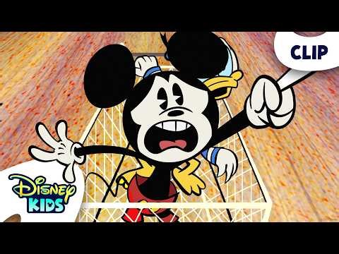Mickey and Friends Battle For BBQ Supplies 🌭 | The Wonderful World of Mickey Mouse | @disneykids