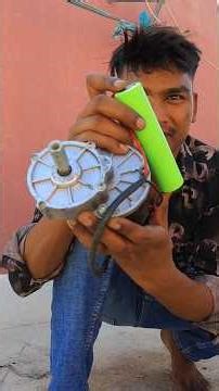 lifepo4 cell 24V cycle motor ke sath Kitna rubber todega #shots #battery