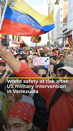 World safety at risk after US military intervention in Venezuela | #ajshorts