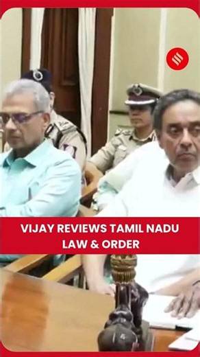 Tamil Nadu CM Holds High-Level Security Meeting