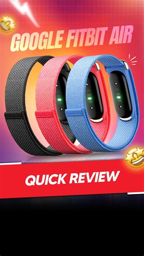 Google Fitbit Air Review Under 60 Seconds 👀
