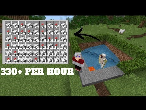 EASIEST IRON FARM Tutorial in Minecraft | Working for all Versions🔥 (330+/Hour)