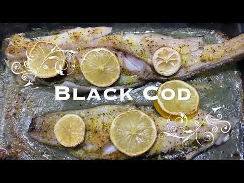 Oven-Baked Black Cod 🍋🐟