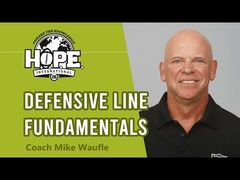 "Defensive Line Fundamentals" - Coach Mike Waufle (17 Oct 2020)