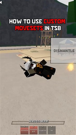 How to use custom moveset in tsb