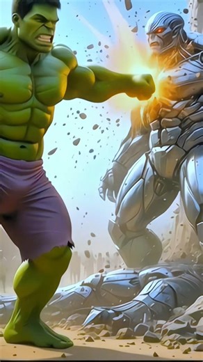 Hulk ने राक्षस को मार दिया 😱 | Alien Rakshas Destroyed | Hulk Power 💪#HulkVsRakshas#shortvideo