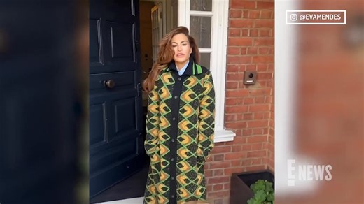 Eva Mendes gave a rare look at her home life with Ryan Gosling, showing off the London house that they share with their kids. bit.ly/3NrPxi4 | E! News