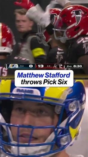 Falcons with the dominant start against Matthew Stafford and the Rams 💪 #NFL #Rams #Falcons