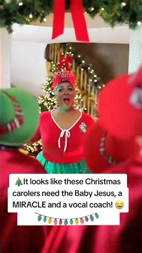Can Mama Cheryl FIX This CAROLER DISASTER??!🤣🎄🎶