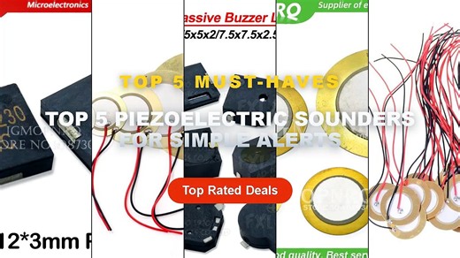 Top 5 Best Top 5 Piezoelectric Sounders For Simple Alerts (Must Have!) - 10/20Pcs 20mm Piezo Ceramic Elements Sounder Se...