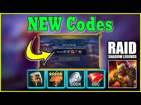 RAID Shadow Legends Promo Codes ✅ ALL RAID Promo Codes 2026 Rewards & RAID Gems