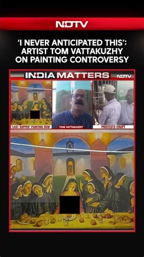 ‘I Never Anticipated This’: Artist Tom Vattakuzhy on Painting Controversy
