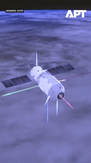 WATCH: China’s Tianzhou-9 Re-Enters Atmosphere | APT