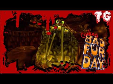 The most memorable part of CONKER'S BAD FUR DAY